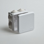 67030 70*70*40 Р/к о/у IP55 7 вводов (162) 67030