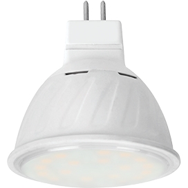 LED MR16 10.0W GU5.3 (композит) 220V 2800K прозр. (51x50) Ecola... M2SW10ELC