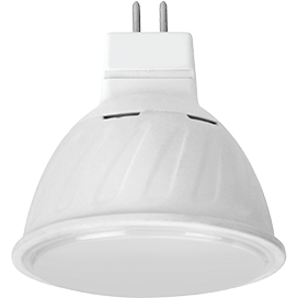 LED MR16 10.0W GU5.3 220V 2800K мат.ст.(композит) 51*50 Ecola M2RW10ELC