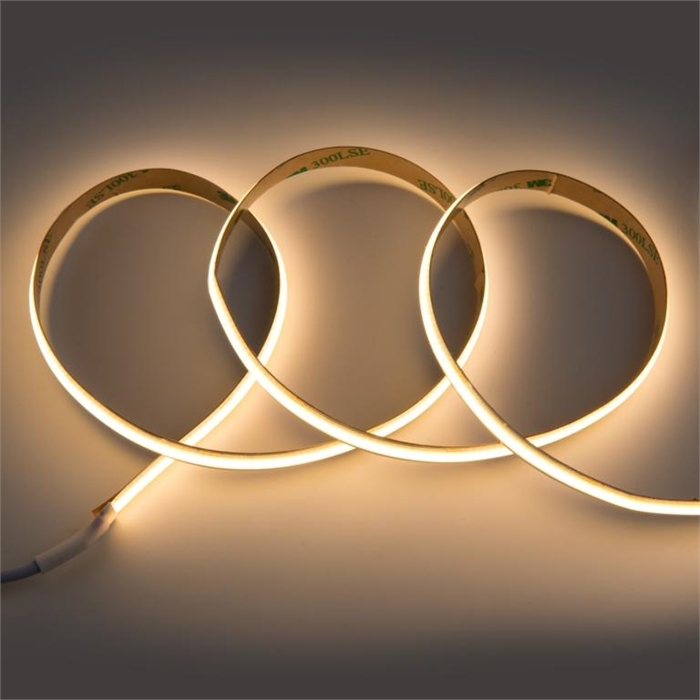 LED лента COB-528 5м 14,0W/m 24V IP20 3000К 10mm General... 502904