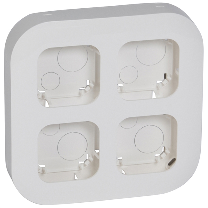 Блок уст. 4 поста бел. LR Quteo 782294