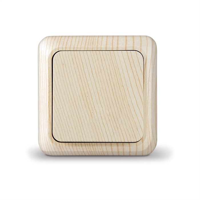 Выкл. 1кл о/у сосна "Олимп" 5560797   UNIVersal                                          5560797