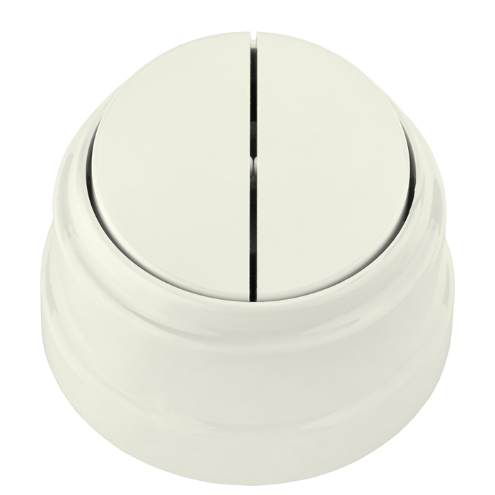 Выкл. 2-кл. (10А) ОУ серия РЕТРО, (А510-2202 бежевый) А510-2202 бежевый