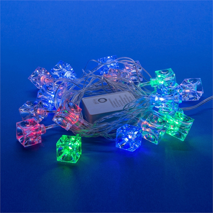 Гир. 20LED IP20 2,8м  "Кубики" RGB пров.пр. 07918... 07918