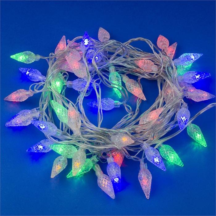 Гир. 50LED IP20 5м  "Шишки-1" RGB UL-00007194