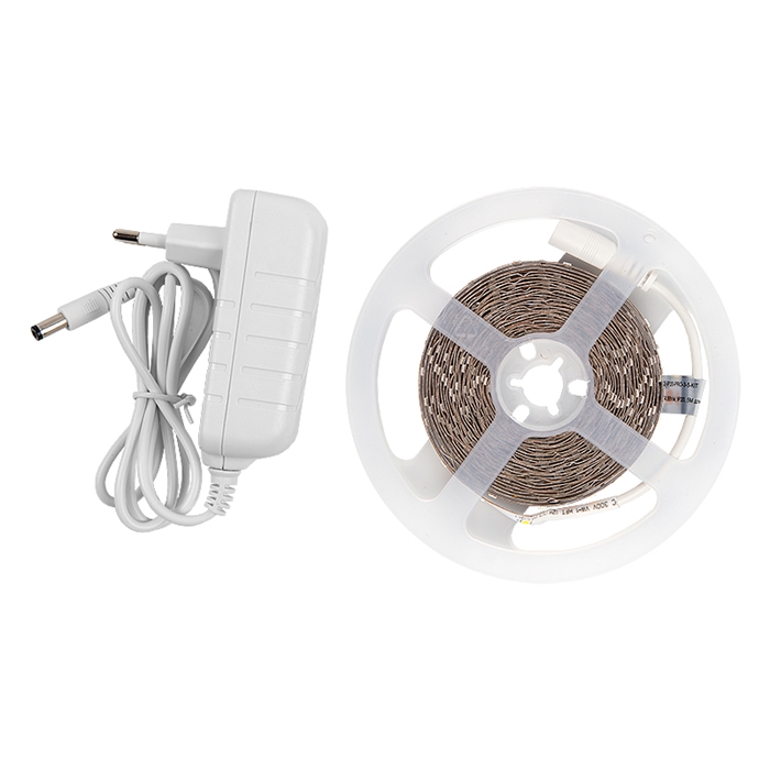 Готовый комплект 5м с адаптером GLS-2835-60-4.8-12-IP20-PRO-3-5-KIT General... 500022