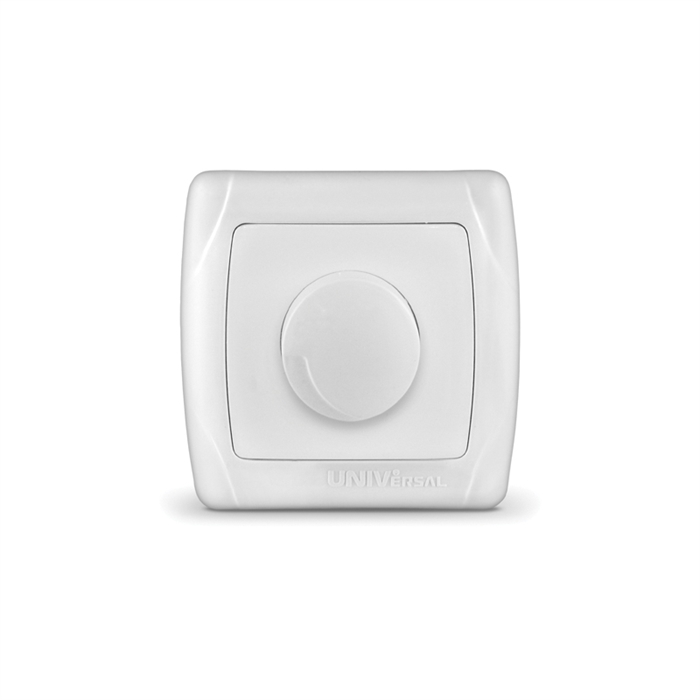Диммер 60-500W с/у бел. "Маргарита" UNIVersal  М0101