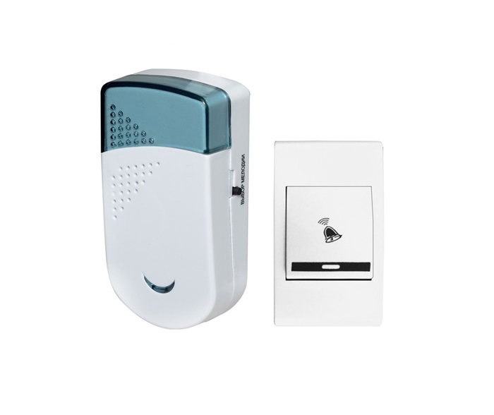 Звонок беспров. Колибри КБ-01Б 32мелодии, 100м 2АААх1,5В КБ-01Б