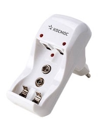 ЗУ КОС-501 7-15ч на 2 LR03 (LR6) или 1 6LR61 Космос KOC501