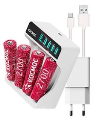 ЗУ КОС-516 30 мин. на 4 LR03 (LR6) (LЕD индикатор) Космос KOC516