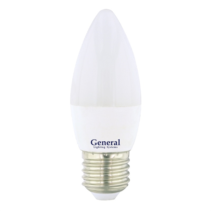 Лампа LED 7W (60W) Е27 2700 свеча General 650000