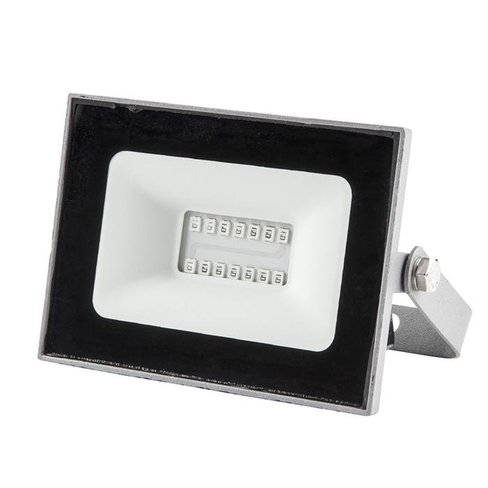 Прожектор LED 10Вт Синий свет, корпус серый ULF-Q516/BLUE IP65 220-240В. TM Volpe UL-00008492 UL-00008492