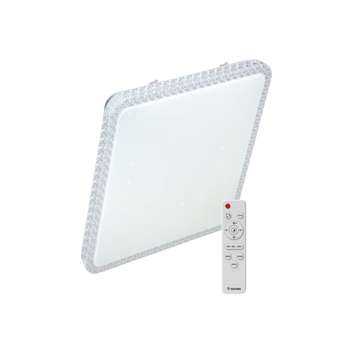  Светильник MYSTERY QUADRO 75Вт 230В 3000-6500K 6000Лм 530х530x70мм KSMystQD75W Космос PREMIUM KSMystQD75W