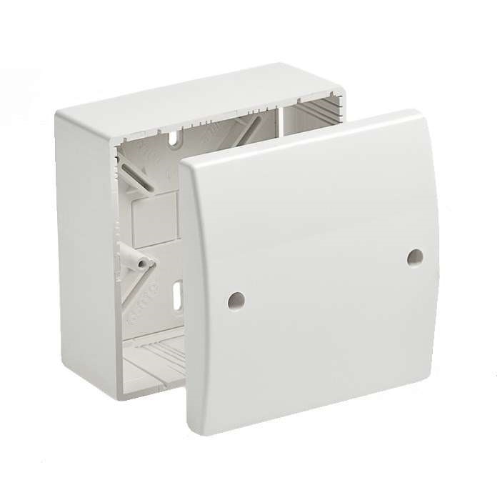 65019 100*100*55 Р/к д/каб.-кан. белая(66) 65019