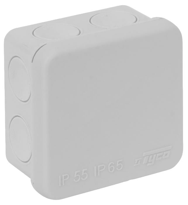 Коробка расп. ОП 70х70х40мм IP65 двухкомпонентная 67230 (162) Рувинил 67230