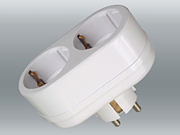 2Т2 Двойник 16А с/з белый TOKER 202-123 (80) 202-123 202-002