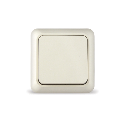 Выкл. 1кл о/у беж. "Олимп" Б-О0021 UNIVersal  Б-О0021