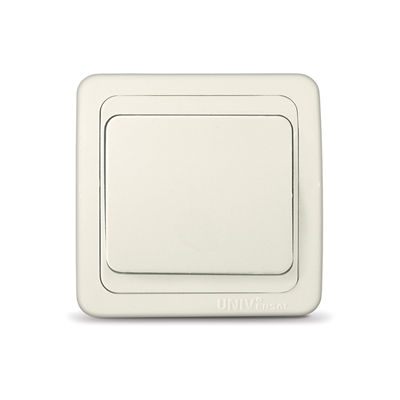 Выкл. 1кл с/у сл. кость. "Валери" UNIVersal  Б-В0021