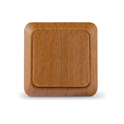 Выкл. 2кл о/у бук "Олимп" UNIVersal  7946727