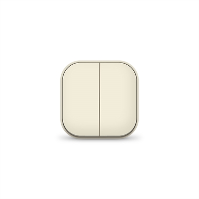 Выкл. 2кл о/у сл. кость IONICH UNIVersal  1425