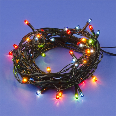 Гир. 50MINI IP20  5м  с контр. RGB пров.зел. S0500-050/DGA MULTI IP20 MINI UL-00002389