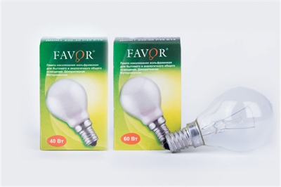 ДШМТ-60 (Е14/100/шар мат.) Favor 8109023