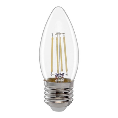 Лампа LED FL 8W E27 6500К свеча General...649976 649976