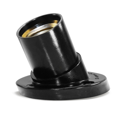 Патрон Е27 настенный черн.наклонный UNIVersal... 5565280