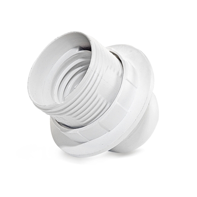 Патрон Е27 с приж. кольцом бел. UNIVersal 5560711