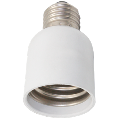 Переходник патрон Е27 - патрон Е40 белый ECOLA A7T18WEAY