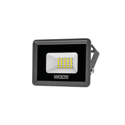 Прожектор LED 20W 5700K IP65 SMD SLIM сер. Wolta WFL-20W/06