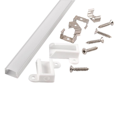 Профиль для LED ленты 2м   GAL-GLS-2000-7-14 2заг. + 2клипсы +6шуруповGeneral... 523500