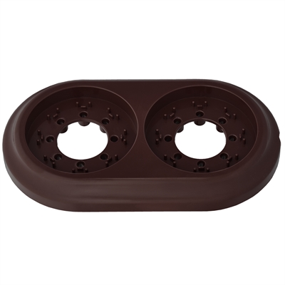 Рамка 2-местн. серия РЕТРО, (ЮЛИГ.735212.471 шоколад) ЮЛИГ.735212.471 шоколад