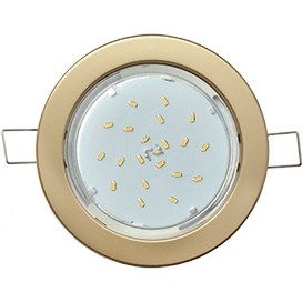 Свет-к GX53 DGX5315 встр. золото Ecola (18х100) FG53EFECD