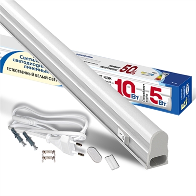 Свет. LED 5W 4000K 300мм IP40 линейный IONICH 1565 (25) UNIVersal 1565