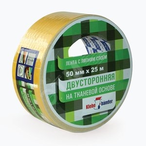 Скотч 2-х сторон. 50х5 Ткань Klebebander/36 106 115, 116 758