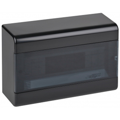 68012Ч Щиток о/п на 12 мод. с дв. черный 280*190*93 IP40(6) 68012Ч