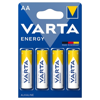 LR06 AA BL4 (блистер 4шт) VARTA ENERGY Alkaline 1,5V 4008496626410