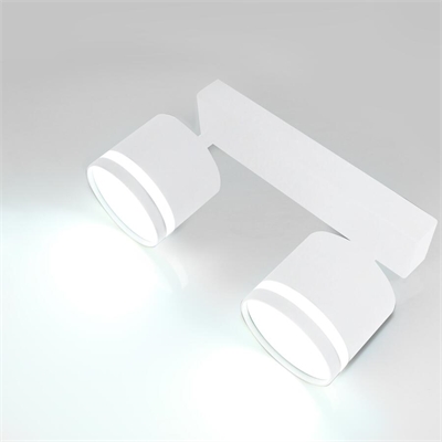 Спот на основании GWL-2GX53-M-IP20 Двойной Белый С боковым рассеивателем Башня 661722 General 661722