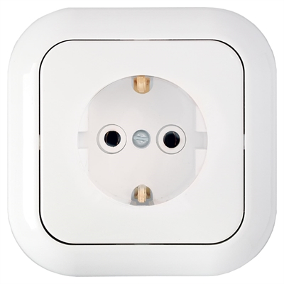 Роз. 1-местн. СУ с земл. серия ГАРМОНИЯ, белый (РС16-227) РС16-227