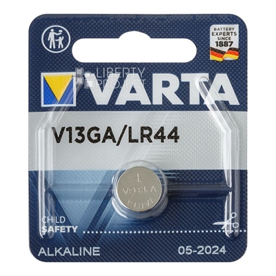 G13/LR1154/LR44/357A/A76 часовая BL1 VARTA  Alkaline 1,5V 47345