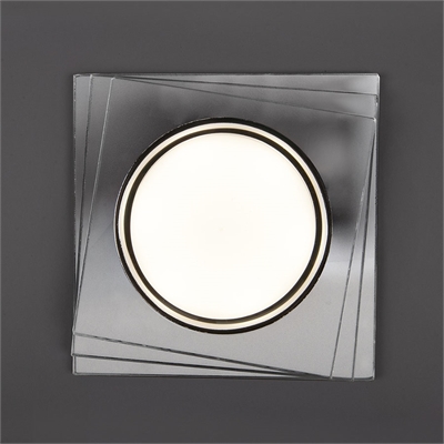 Светильник GCL-GX53-H38  Квадрат 3-х уровневый Зеркальный 661317 General... 661317