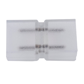 Ecola LED strip 220V connector соединитель лента-лента 2-х конт для ленты IP68 12x7 уп. 1 шт. S1MN12ESB