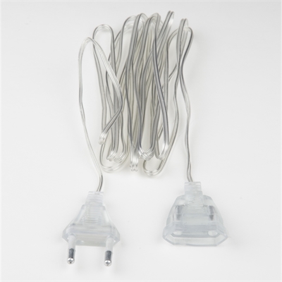 UCX-Y25-10W-200 CLEAR Удлинитель для подключения гирлянд. 2м. 10 Вт. Тип Y25. Прозрачный. ТМ Uniel UL-00007299