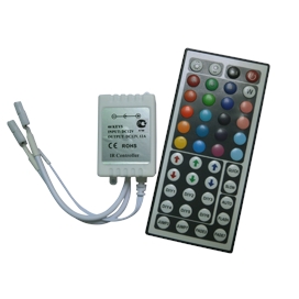 Контроллер Ecola LED strip RGB IR controller 12A 144W 12V (288W 24V)  с большим инфракрасным пультом CRL144ESB