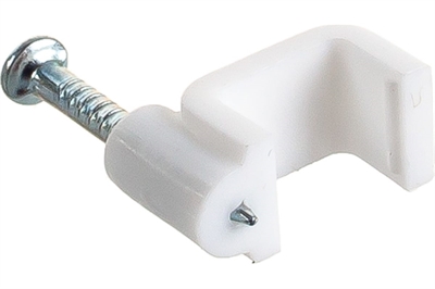 Крепеж д/каб. №9 прямоуг. в к-те с гвоздем (уп.-30шт) СПП-9 FORTISFLEX 49453 49453