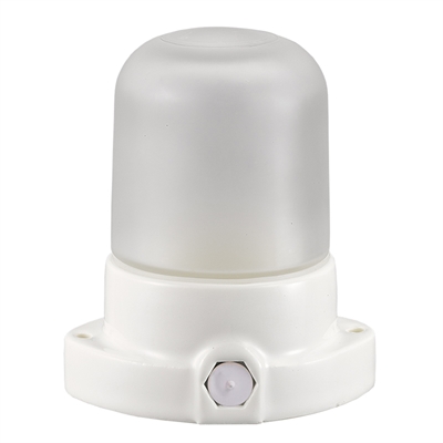 Свет. для сауны прямой 60Вт Е27 IP65-W темп. до 170гр. керам. основание  General... 437767