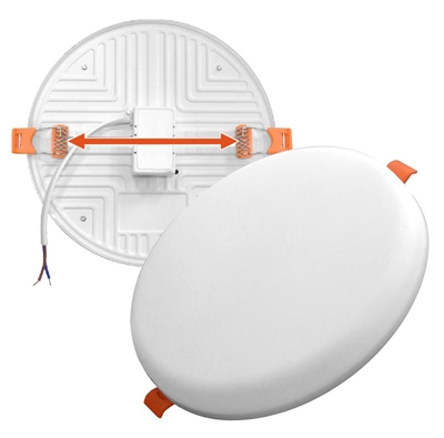 Свет. LED круг встр. безрам. 24Вт 1900Лм 230В 6500K 170мм IP20 IONICH UNIVersal 1593