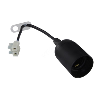 Патрон Е27 подвесной с клем. колодкой черный UNIVersal 1352 (200) 1352