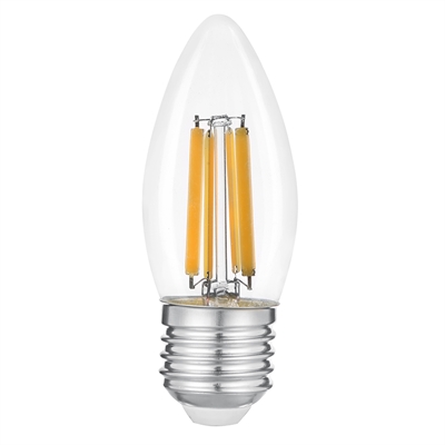 Лампа LED FL 20W  E27 2700K свеча General 661509 661509